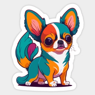 Chihuahua Portrait Sticker